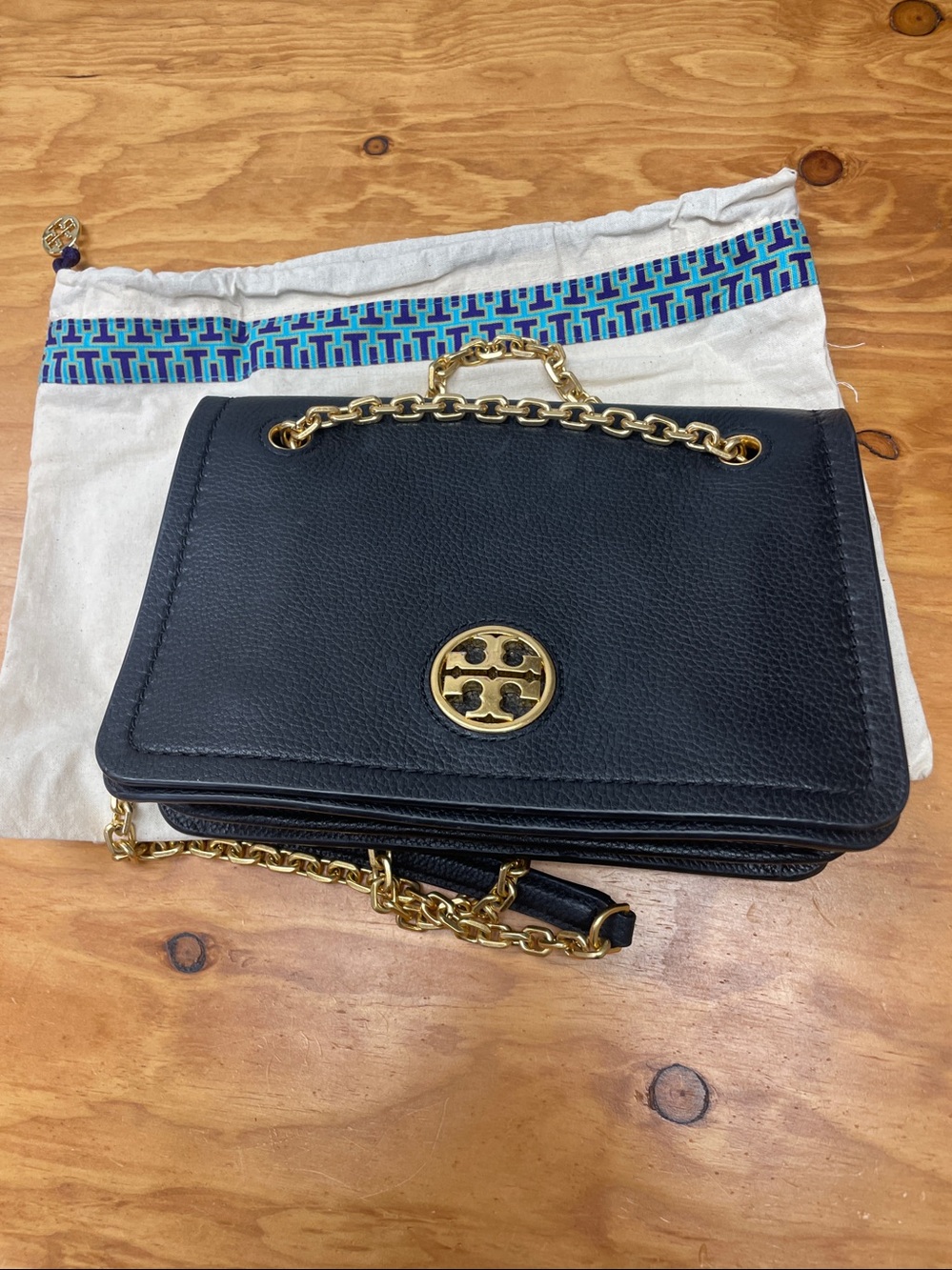 Tory Burch purse 9x6.5